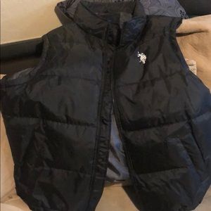 U.S. Polo Assn XXL black/gray vest